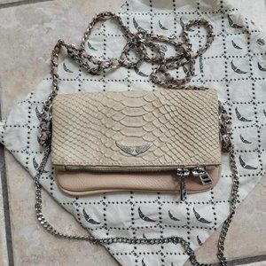Zadig&Voltaire Rock Nano Savage Beige Bag/Purse
